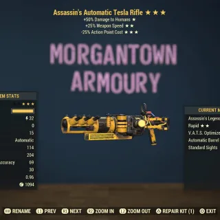 Weapon | Assassins 25/25 Tesla