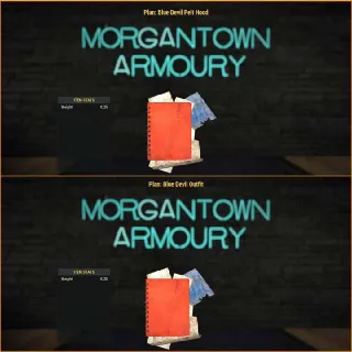 Plan | Blue devil outfit + Hood