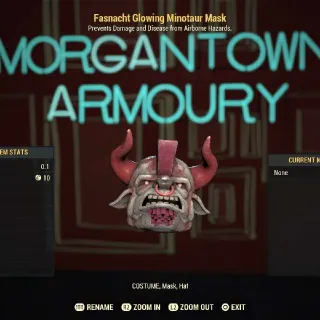 Apparel | Fasnacht Glowing Minotaur