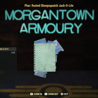 Plan | Rusted Sheepsquatch Jack'o'lite