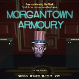 Apparel | Fasnacht Glowing Abe Mask