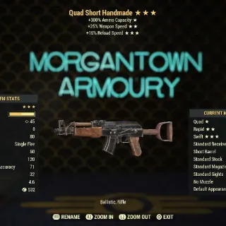 Weapon | Quad 25/FR Handmade