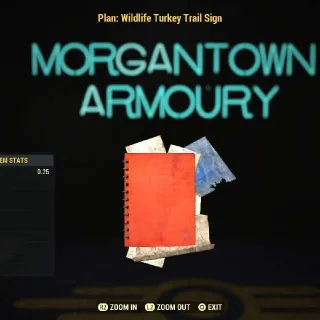 Plan | Wildlife Turkey Trail Sign