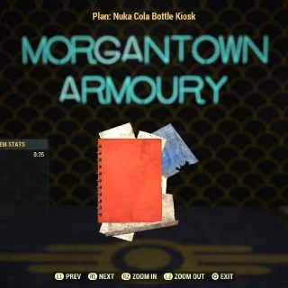 Plan | Nuka-Cola Bottle Kiosk