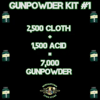 Junk | Gunpowder Kit #1