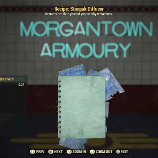 Recipe | Stimpack Diffuser