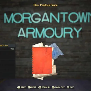 Plan | Paddock fence