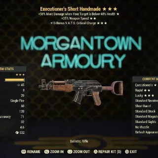 Weapon | Execution 25/C15 Handmade