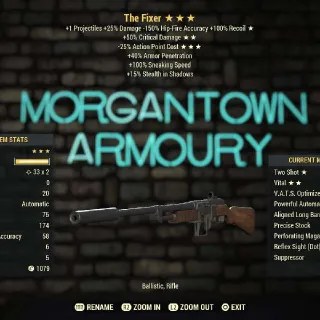 Weapon | Two shot C50/25 Fixer