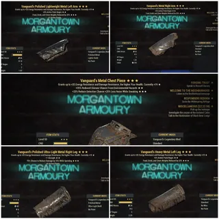 Apparel | Vanguard metal set