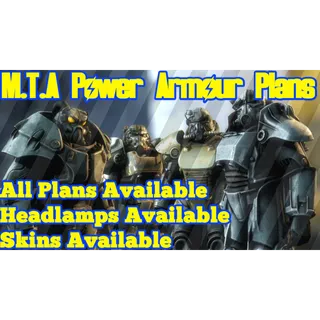 Plan | 🟡MTA Power Armour Plans (Price List!)
