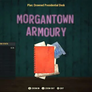 Plan | Drowned Presidential Desk