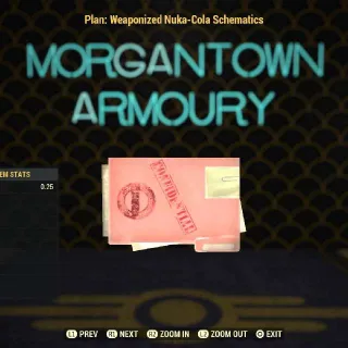 Plan | Weaponized Nuka Cola