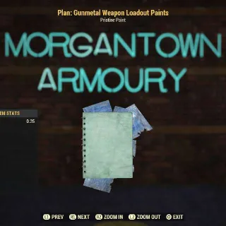 Plan | Gunmetal Weapon Loadout Paint