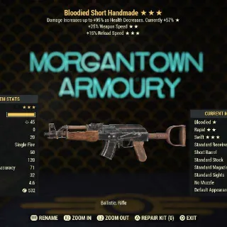 Weapon | Bloodied 25/FR Handmade