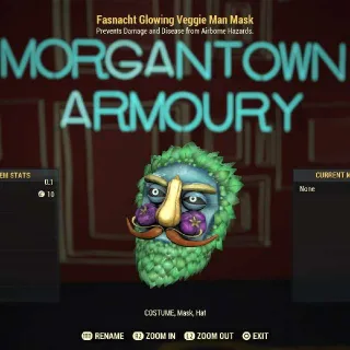 Apparel | Fasnacht Glowing Veggie Mask