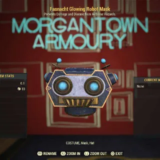 Apparel | Fasnacht Glowing Robot