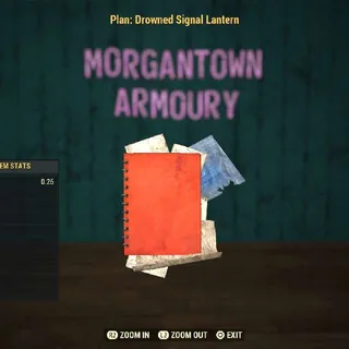 Plan | Drowned Signal Lantern