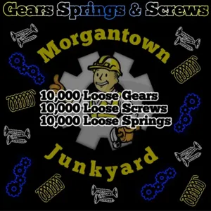 10k Gears spring&screws