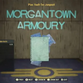 Plan | Vault-Tec Jumpsuit