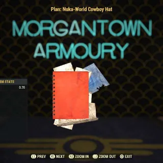 Plan | Nuka-world Cowboy hat