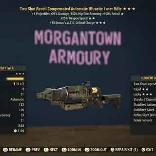 Weapon | Two Shot 25/C15 Ultra Laser