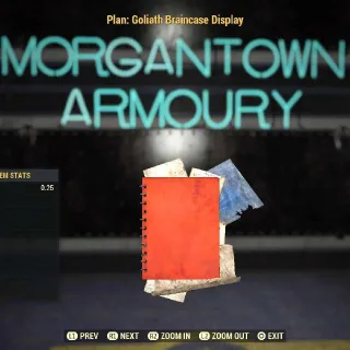 Plan | Goliath Braincase Display