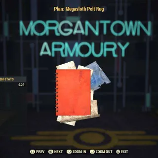 Plan | Megasloth Pelt Rug