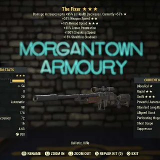 Weapon | Bloodied 25/FR Fixer