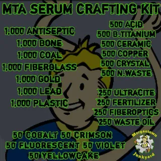 Junk | ⏰MTA Serum Crafting Kit