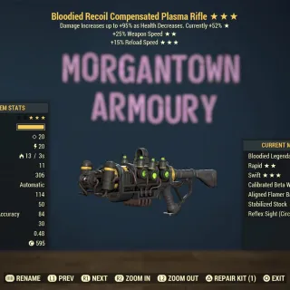 Weapon | Bloodied 25/FR Plasma 