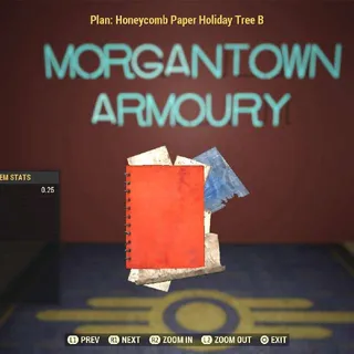 Plan | Honeycomb Paper Tree B