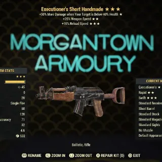 Weapon | Execution 25/FR Handmade