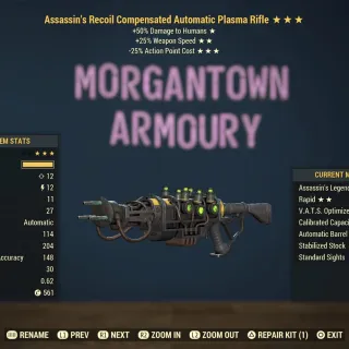 Weapon | Assassins 25/25 Plasma 