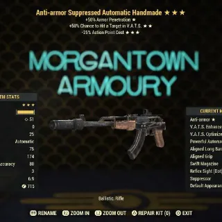 Weapon | Anti Armour 50V/25 Handmade