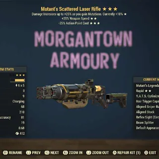 Weapon | Mutant 25/25 Laser