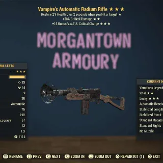 Weapon | Vampire C50/C15 Radium