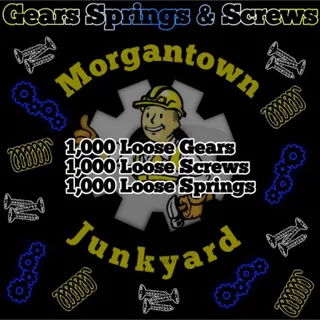 Junk | 1,000 Gears Springs & Screws
