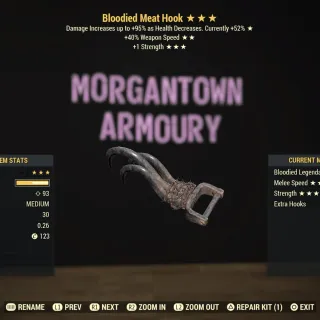 Weapon | Bloodied SS/S Meat Hook