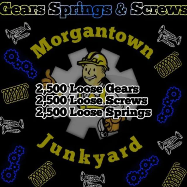 Junk 2500 Gears spring&screws Fallout 76 Game Items Gameflip