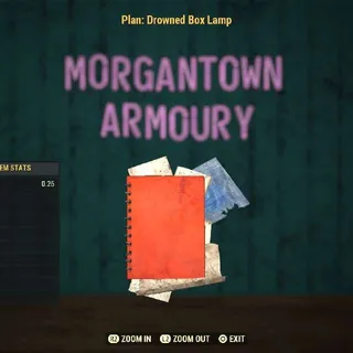 Plan | Drowned Box Lamp