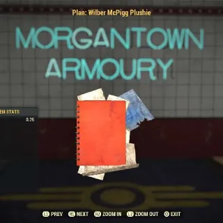 Plan | Wilber Mcpigg plushie