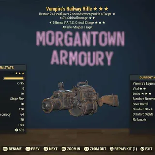 Weapon | Vampires C50/C15 Railway