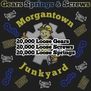 Junk | 20,000 Gears Springs & Screws