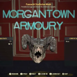 Apparel | Faschnact deathclaw mask