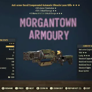 Weapon | AA C50/C15 Ultra Laser