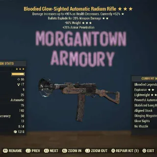 Weapon | Bloodied E/RW Radium