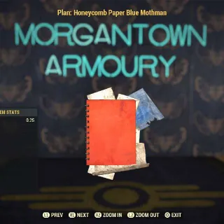 Plan | HC Paper Blue Mothman