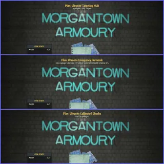 Plan | 3x ULTRACITE PA MODS