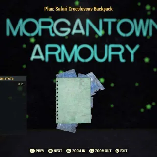 Plan | Safari Crocolossus Backpack